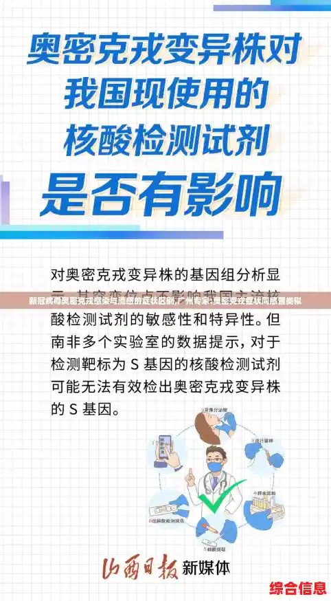 新冠病毒奥密克戎感染与流感的症状区别,广州专家:奥密克戎症状同感冒类似 新冠病毒奥密克戎感染与流感的症状区别,广州专家:奥密克戎症状同感冒类似