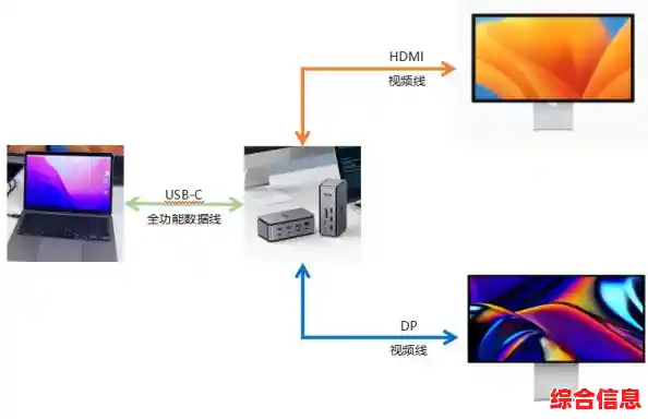 台式机分屏全攻略:跟着小鱼一步步连接双显示器 台式机分屏全攻略:跟着小鱼一步步连接双显示器