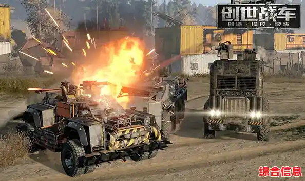 想体验顶尖引擎打造的创世战车手机版？重型装甲与越野狂飙等你来战！