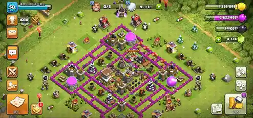 厌倦资源匮乏？部落冲突魔改版》一键开启无限宝石兵力不香吗？