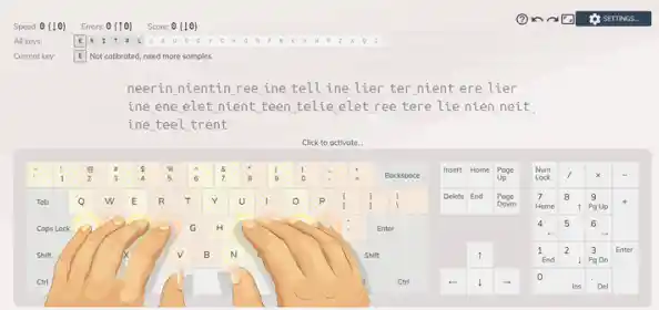 利用键盘练习软件系统提升打字效率，让你在键盘上运指如飞轻松自如
