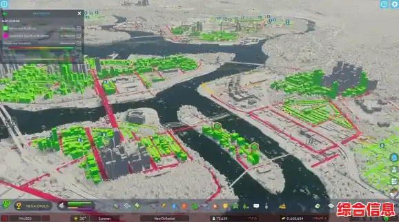 厌倦了普通的模拟游戏？城市天际线》的深度规划挑战你敢来吗？