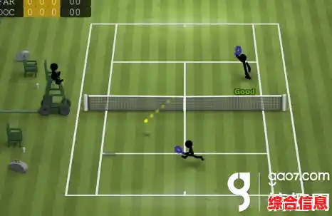 谁不想在《火柴人3D网球》中享受简单又刺激的3D竞技快感？