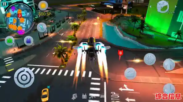 还在寻找开放自由的移动端动作射击游戏？洛圣都飞车英雄》不试试吗？