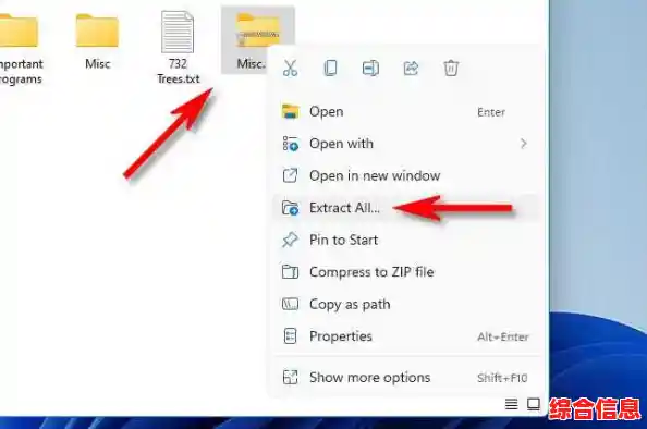 解压操作未成功?请为Windows 11选择另一文件夹路径 解压操作未成功?请为Windows 11选择另一文件夹路径