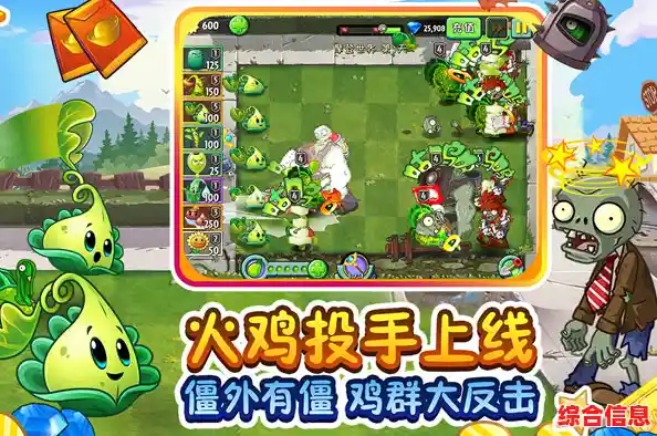 厌倦了普通的塔防游戏？为何不试试植物大战僵尸二国际版？