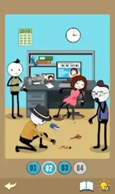 想体验办公室的射击狂欢？快来试试《火柴人办公室射击》吧！