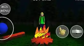 谁说《巴迪老师爱吃苹果(BaldiLovesApples)只能算"稍微可以"这款简易画风下的恐怖逃生你敢挑战吗？