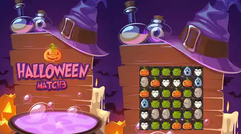 想挑战万圣节匹配(Halloween Match)的消除魔力吗? 想挑战万圣节匹配(Halloween Match)的消除魔力吗?