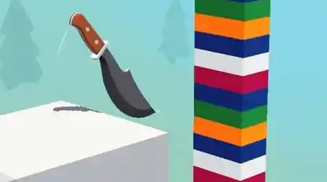 还在找解压小游戏？试试《刀手冲刺(Knife Shooter)的爽快砍杀吧！