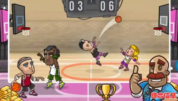想体验独特的3D卡通篮球对抗？快来下载《单挑篮球正版》