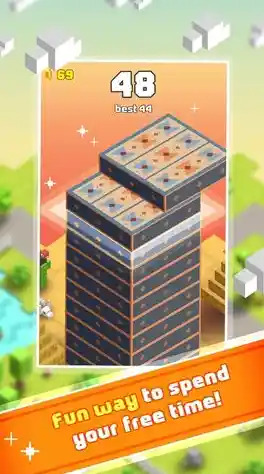 盖楼不塌挑战高分？城镇叠叠乐手机版》等你来挑战！
