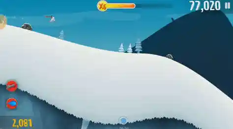 《滑雪大冒险老版本》火箭加速、极限操作，你的滑雪之旅还能更精彩吗？