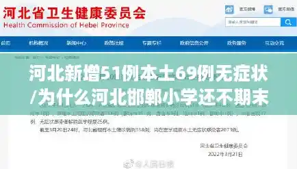 河北新增51例本土69例无症状/为什么河北邯郸小学还不期末考呢