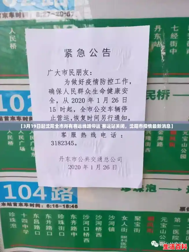 【3月19日起沈阳全市所有客运线路停运 客运站关闭，沈阳市疫情最新消息】