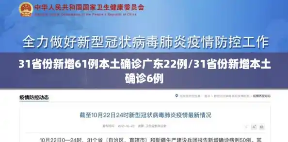 31省份新增61例本土确诊广东22例/31省份新增本土确诊6例