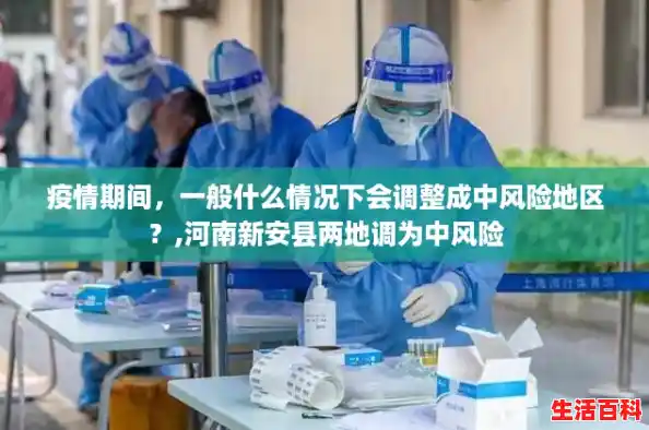 疫情期间，一般什么情况下会调整成中风险地区？,河南新安县两地调为中风险