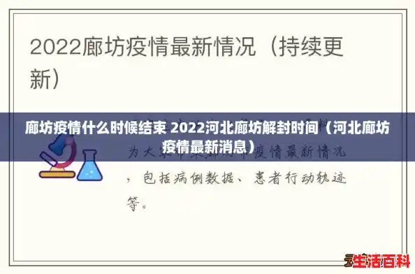 廊坊疫情什么时候结束 2022河北廊坊解封时间（河北廊坊疫情最新消息）