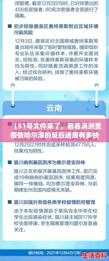 【51号文件来了，看看满洲里疫情哈尔滨的反应速度有多快，聊一聊。，满洲里疫情的最新动态】