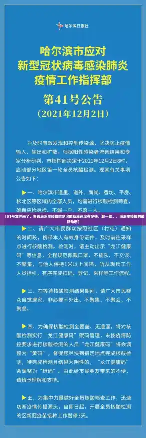 【51号文件来了，看看满洲里疫情哈尔滨的反应速度有多快，聊一聊。，满洲里疫情的最新动态】