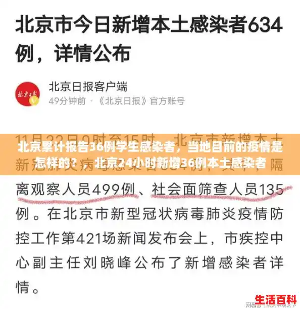 北京累计报告36例学生感染者,当地目前的疫情是怎样的?,北京24小时新增36例本土感染者 北京累计报告36例学生感染者,当地目前的疫情是怎样的?,北京24小时新增36例本土感染者