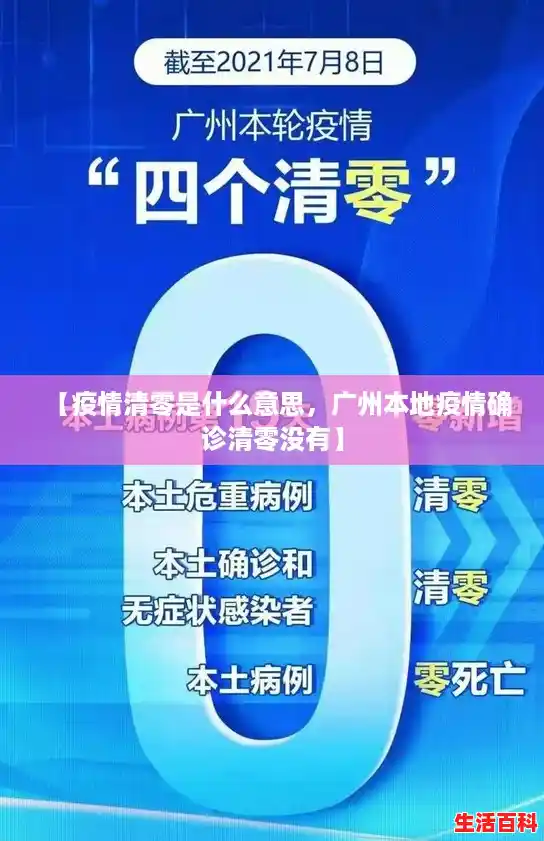 【疫情清零是什么意思,广州本地疫情确诊清零没有】 【疫情清零是什么意思,广州本地疫情确诊清零没有】
