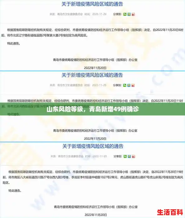 山东风险等级,青岛新增49例确诊 山东风险等级,青岛新增49例确诊