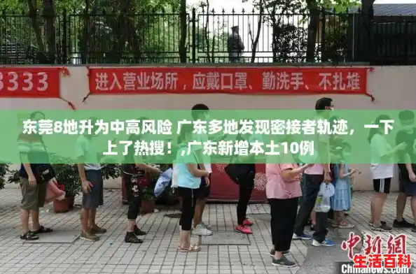 东莞8地升为中高风险 广东多地发现密接者轨迹,一下上了热搜!,广东新增本土10例 东莞8地升为中高风险 广东多地发现密接者轨迹,一下上了热搜!,广东新增本土10例
