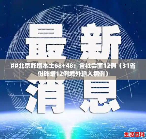 ##北京昨增本土68+48:含社会面12例(31省份昨增12例境外输入病例) ##北京昨增本土68+48:含社会面12例(31省份昨增12例境外输入病例)