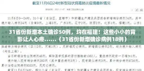 31省份新增本土确诊50例，均在福建！这些小小的背影让人心疼……（31省份新增确诊病例18例）