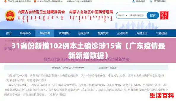 31省份新增102例本土确诊涉15省(广东疫情最新新增数据) 31省份新增102例本土确诊涉15省(广东疫情最新新增数据)