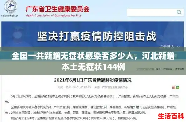 全国一共新增无症状感染者多少人，河北新增本土无症状144例