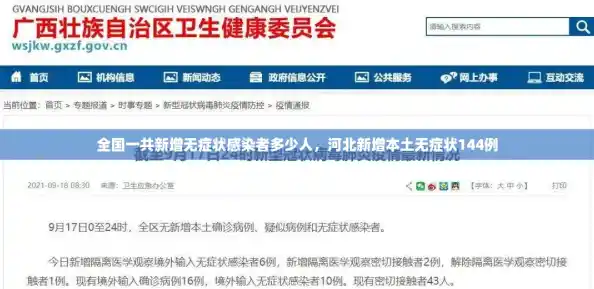 全国一共新增无症状感染者多少人，河北新增本土无症状144例