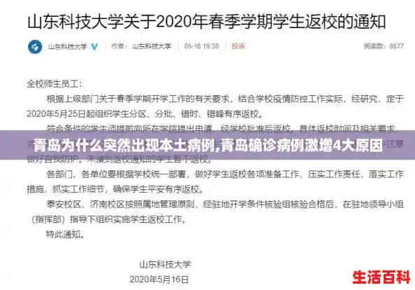青岛为什么突然出现本土病例,青岛确诊病例激增4大原因 青岛为什么突然出现本土病例,青岛确诊病例激增4大原因