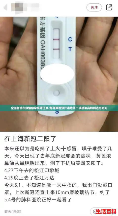 全国各城市疫情感染高峰进度/怎样查看预计本地第一波感染高峰到达的时间