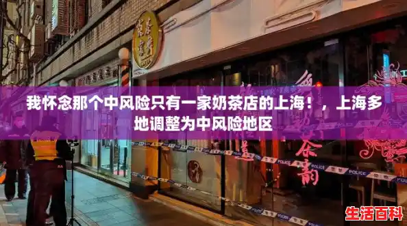 我怀念那个中风险只有一家奶茶店的上海！，上海多地调整为中风险地区