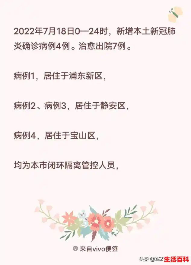 7月19日上海新增本土5+10APP，上海新增本土5例