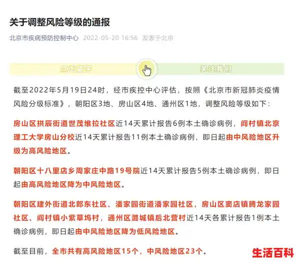 北京中风险地区几天了/北京中高风险地区最新名单最新