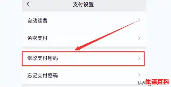 微信支付密码更改怎么改，密码修改